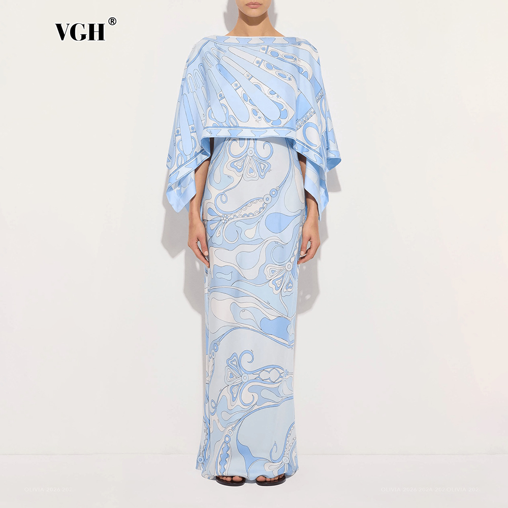Summer Light Clothing - VGH Light Blue Abstract Print Two