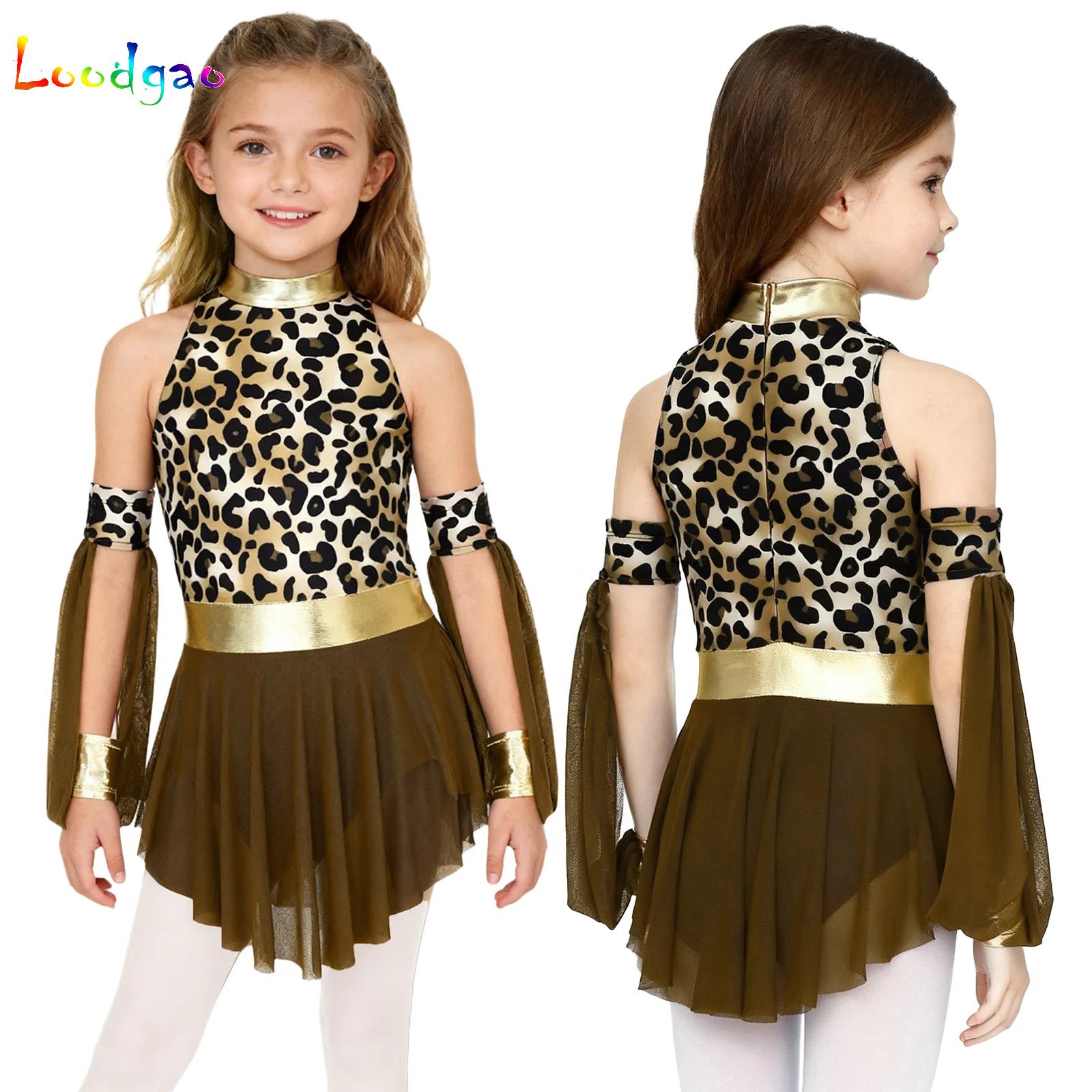 Summer Clothing For Kids Girls - Kids Leopard Savage Caveman Croods Primitive
