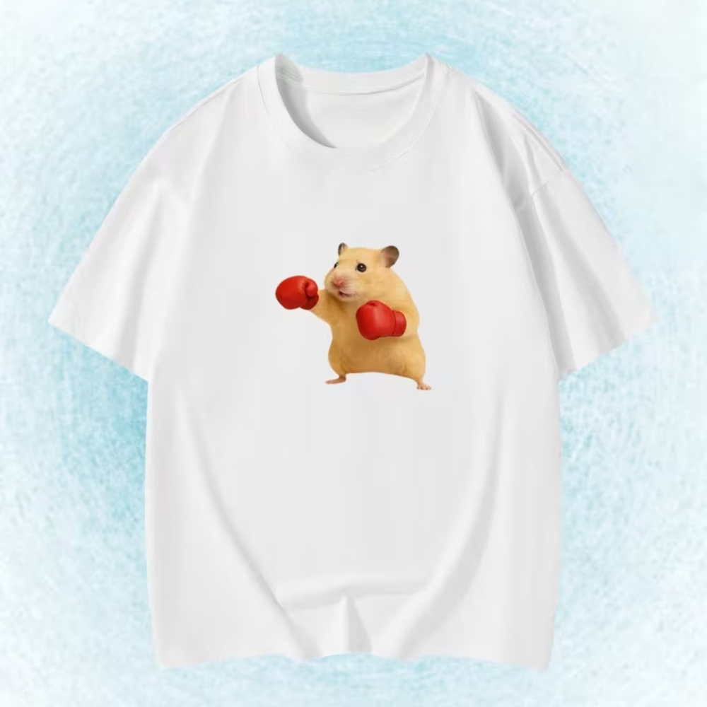 Summer Clothing For Teens - Summer Boys Girls Meme Funny Hamster