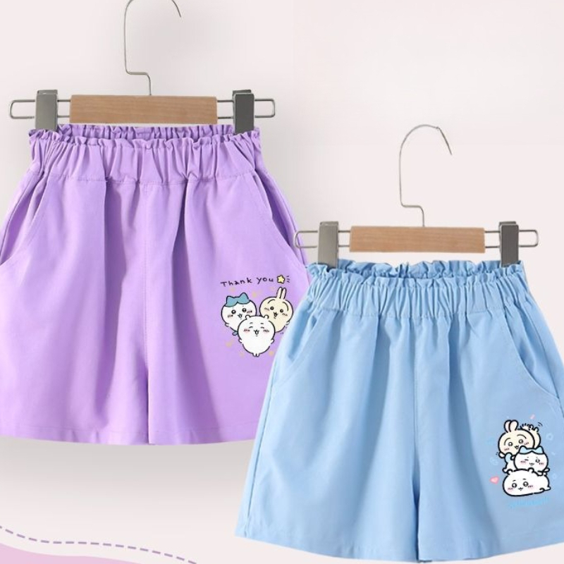 Summer Light Clothing - Anime Cartoon Kawaii Chiikawa Children's Clothing