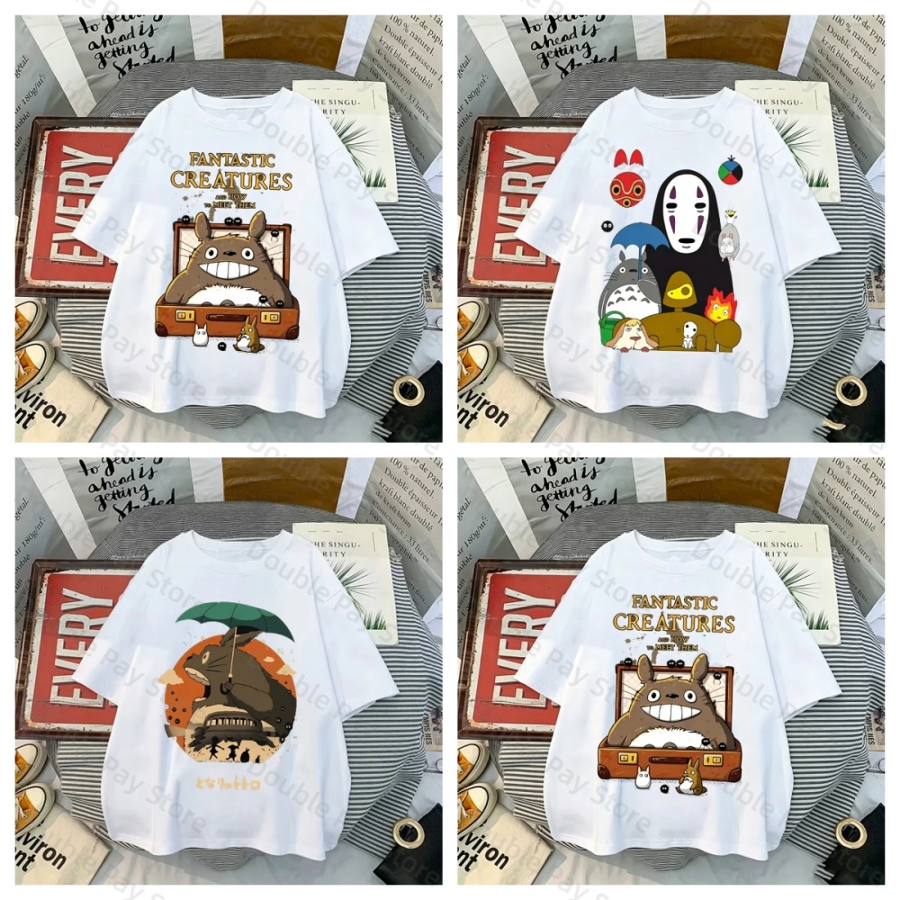 Summer Away Clothing - Anime Totoro Spirited Away T-shirt Unisex
