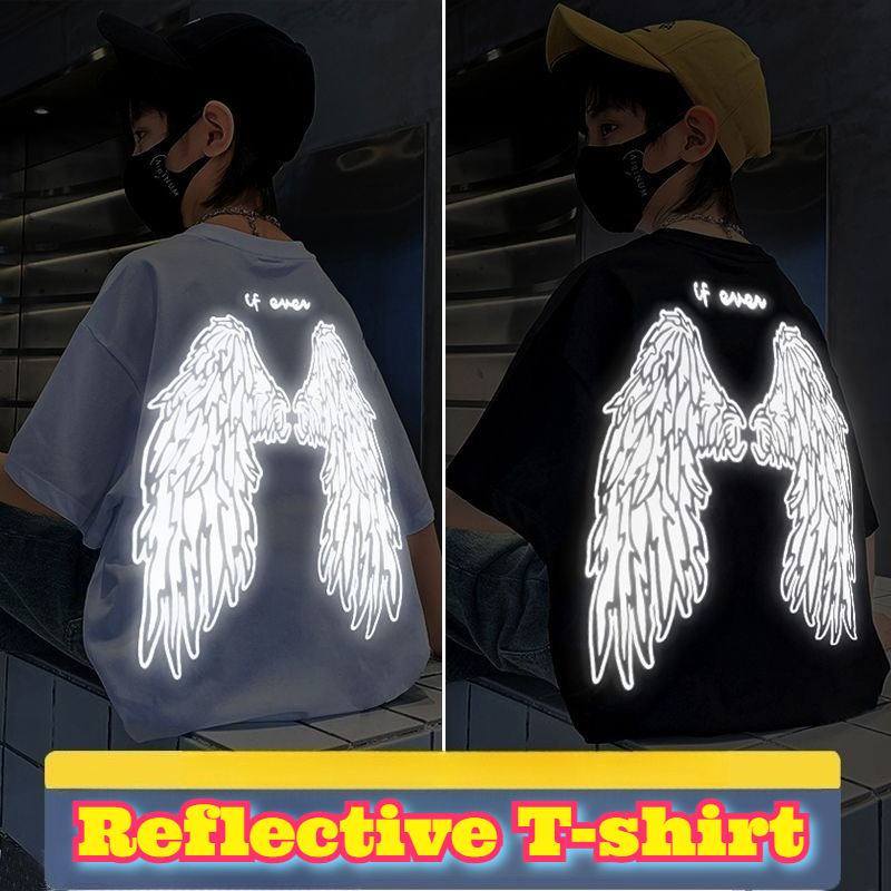 Summer Clothing For Teens - Youth Reflective Wings T Shirt Cotton