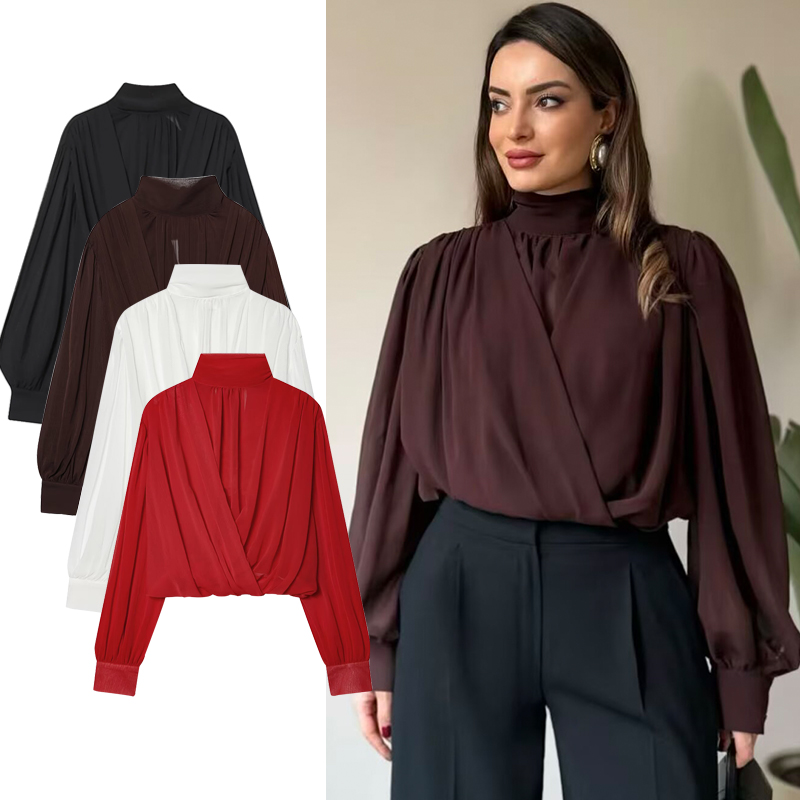 Summer Clothing For Teens - Women's 2026 New Perspective Shirts Tops