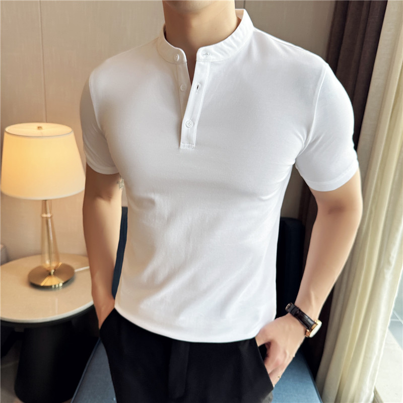 Men Short Sleeved Polo Shirt S - Summer Light Clothing review and price