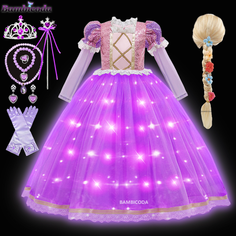 Princess Rapunzel  LED Light U - Summer Light Clothing review and price