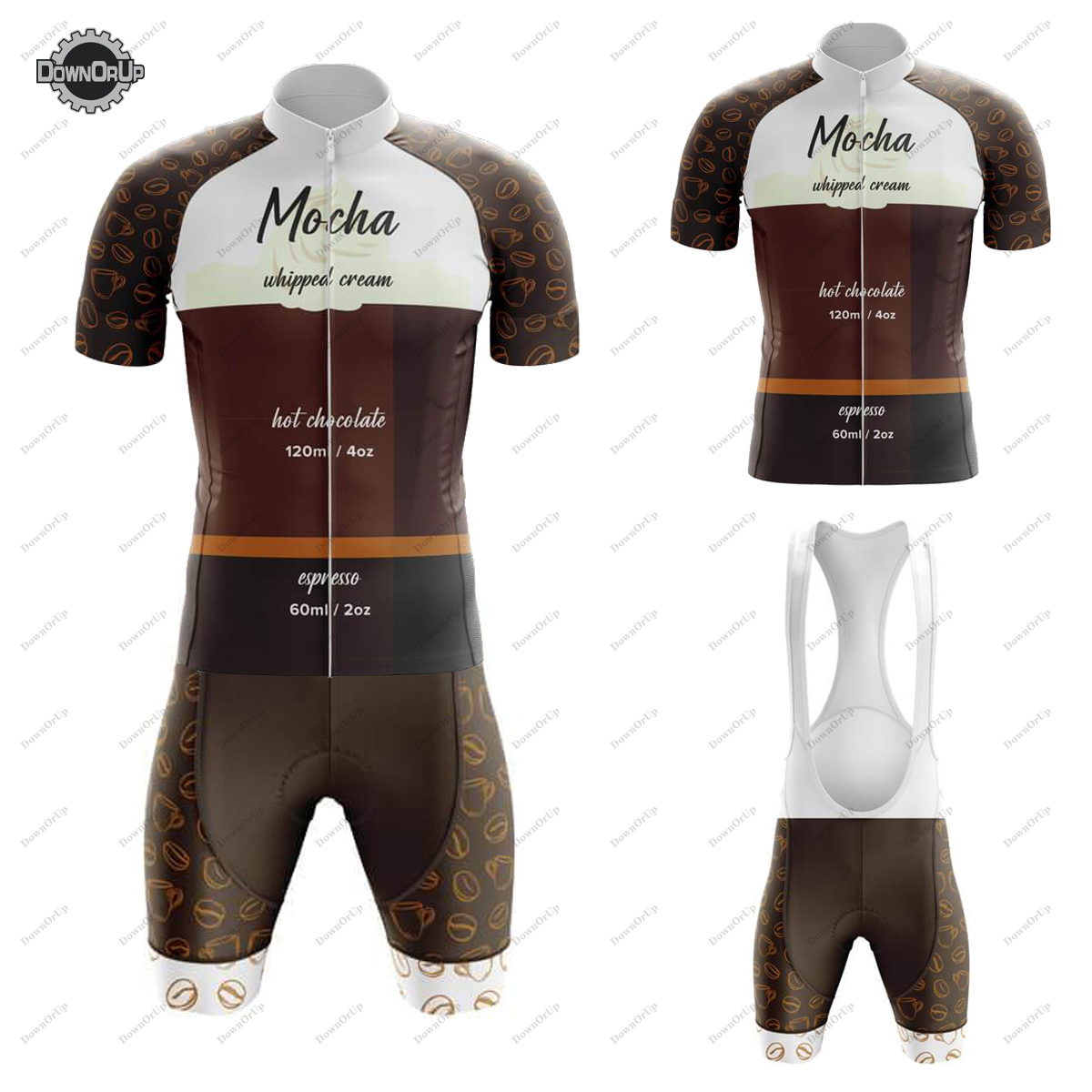 Coffee List Mocha  Cycling Jer - Summer Clothing List review and price