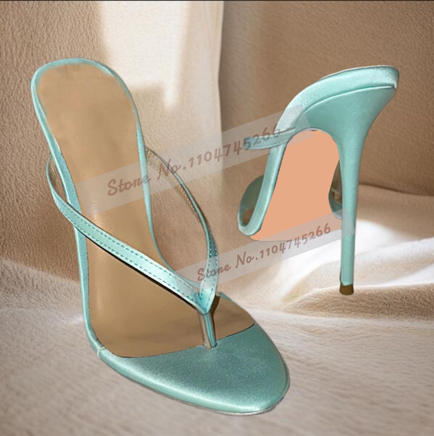 Light Green Satin Clip Toe Hig - Summer Light Clothing review and price