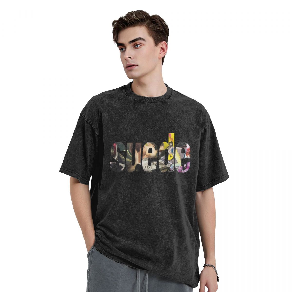 The London Suede Band T-Shirt  - Summer Clothing London review and price