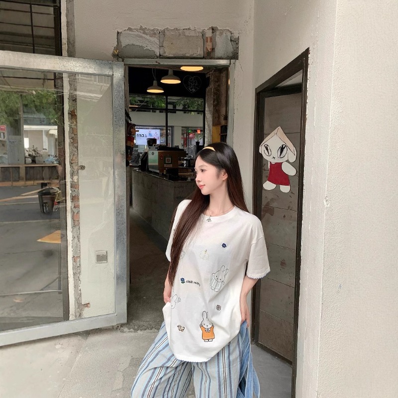 Kawaii Miffy Korean Cute Miffy - Summer Away Clothing review and price