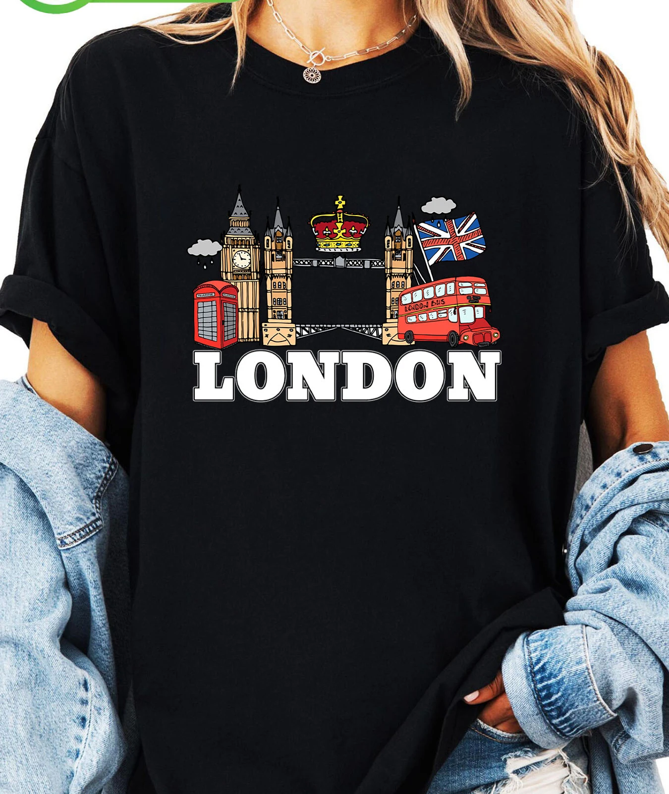 London Alphabet Pattern Printe - Summer Clothing London review and price