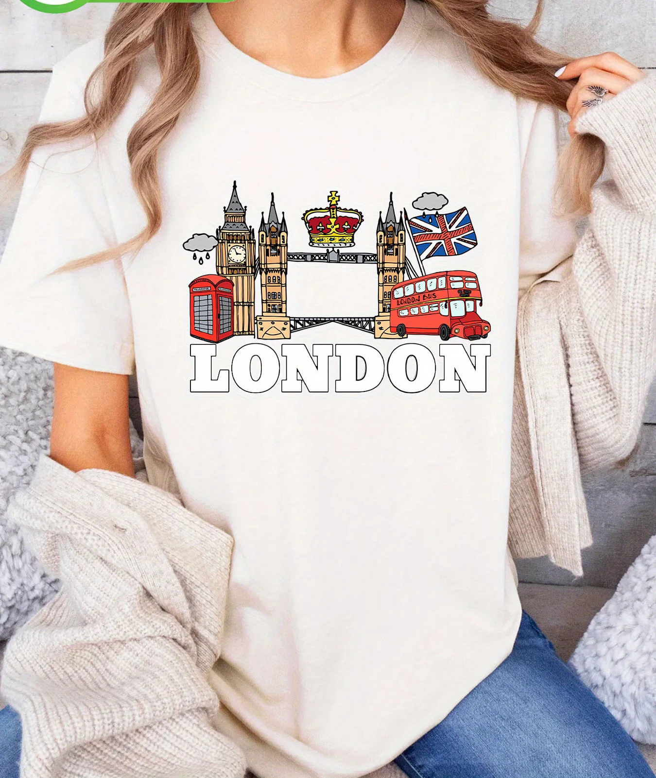 London Alphabet Pattern Printe - Summer Clothing London review and price