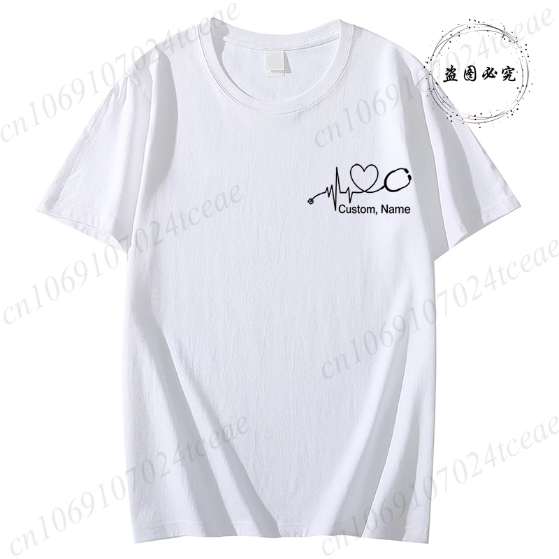 Custom Name Nurse Shirt Stetho - Summer Clothing Name review and price