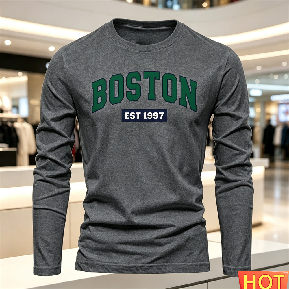 Autumn Summer Men's long sleev - Summer Clothing Trends review and price