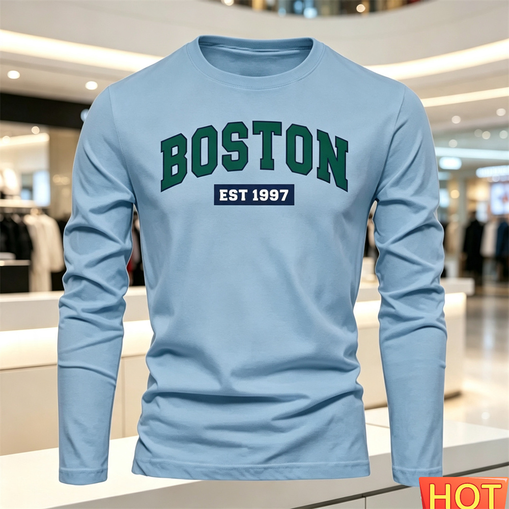 Autumn Summer Men's long sleev - Summer Clothing Trends review and price