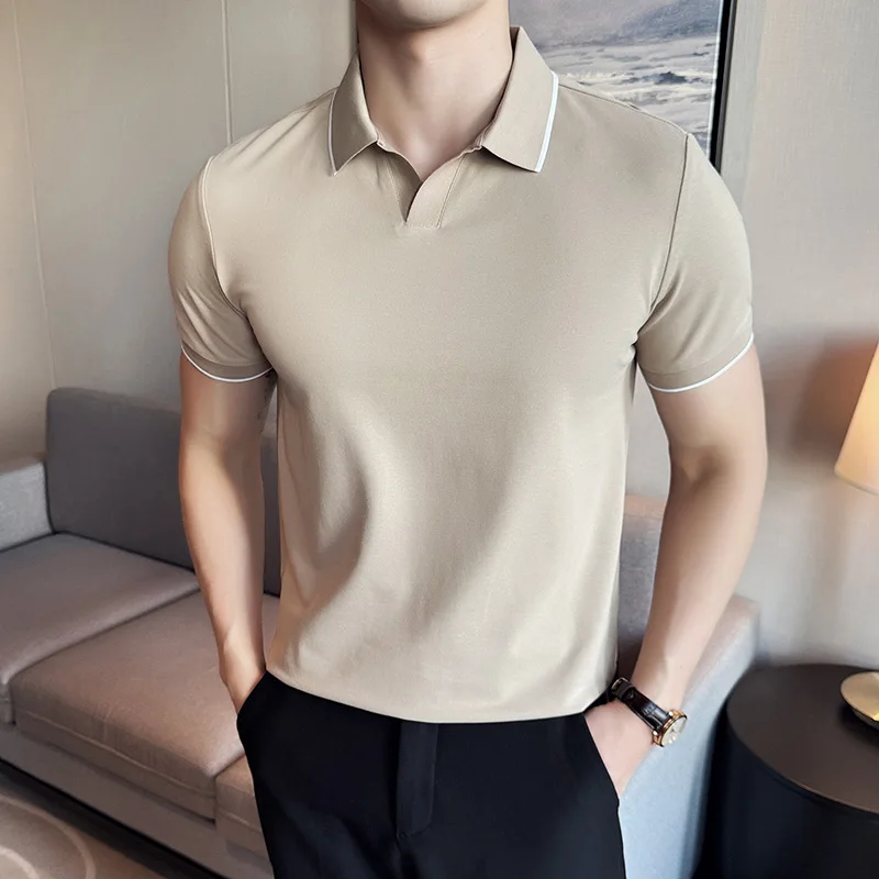 Men Polo Shirt Summer Light Th - Summer Light Clothing review and price