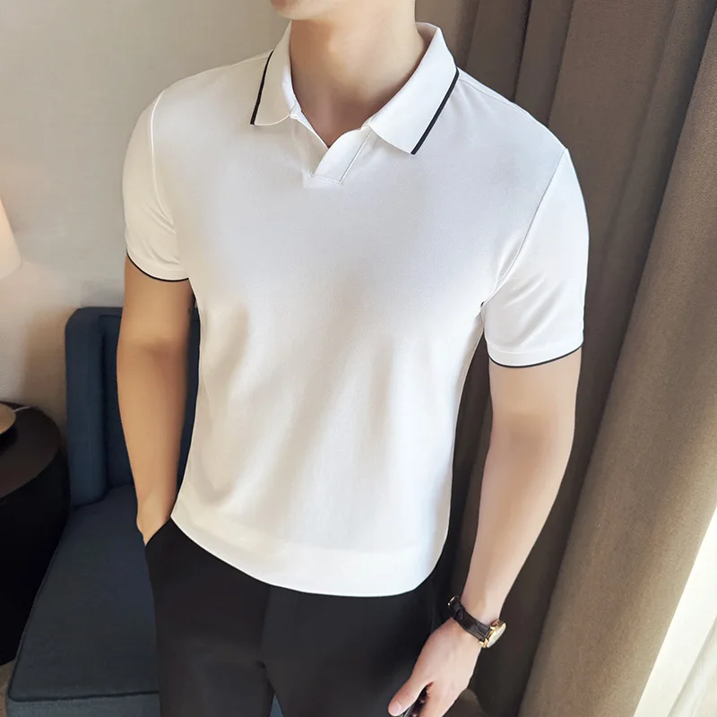 Men Polo Shirt Summer Light Th - Summer Light Clothing review and price