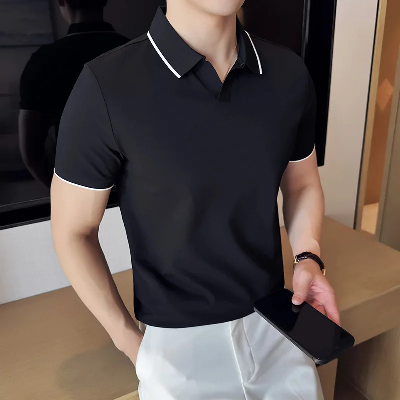 Men Polo Shirt Summer Light Th - Summer Light Clothing review and price