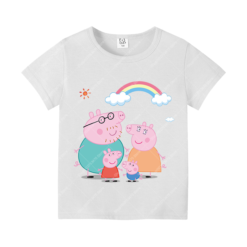 Kids Girl Cute Cotton T-shirt  - Summer Clothing For Kids Girls review and price