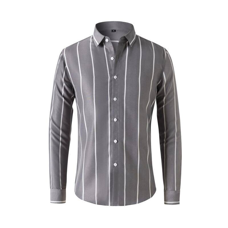 Men's Striped Dress Shirt Long - Summer Clothing Dress review and price