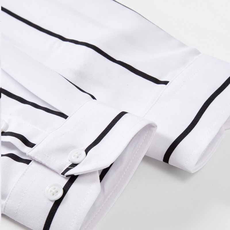 Men's Striped Dress Shirt Long - Summer Clothing Dress review and price