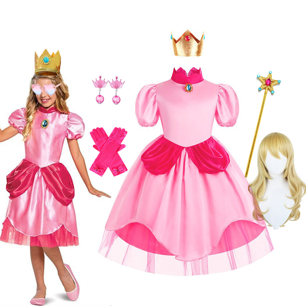 Peach Costume Kids Birthday Pr - Summer Clothing For Kids Girls review and price
