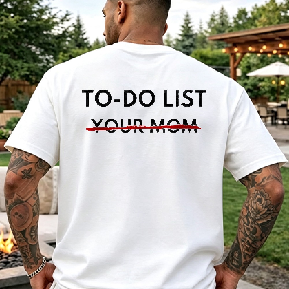 Funny To Do List Your Mom T Sh - Summer Clothing List review and price