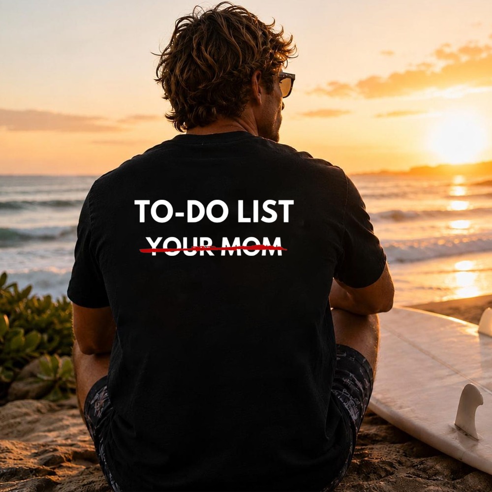 Funny To Do List Your Mom T Sh - Summer Clothing List review and price