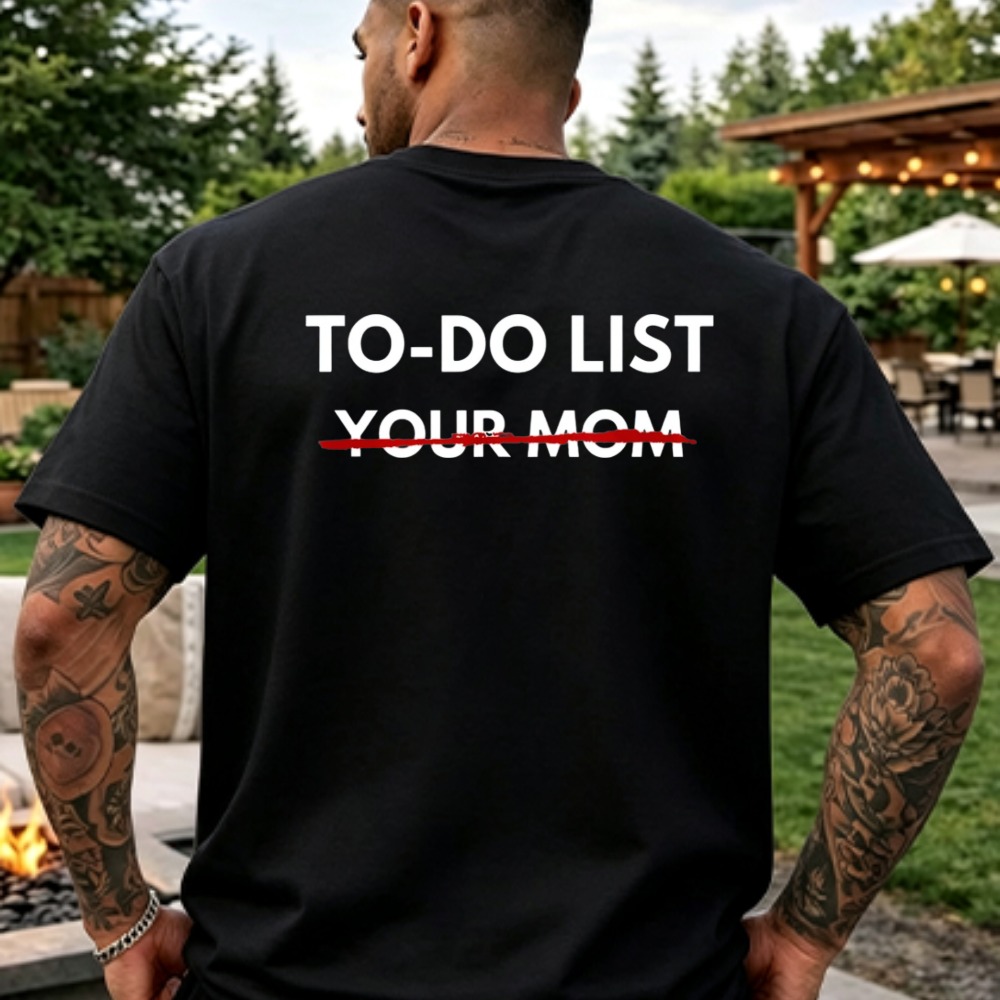 Funny To Do List Your Mom T Sh - Summer Clothing List review and price