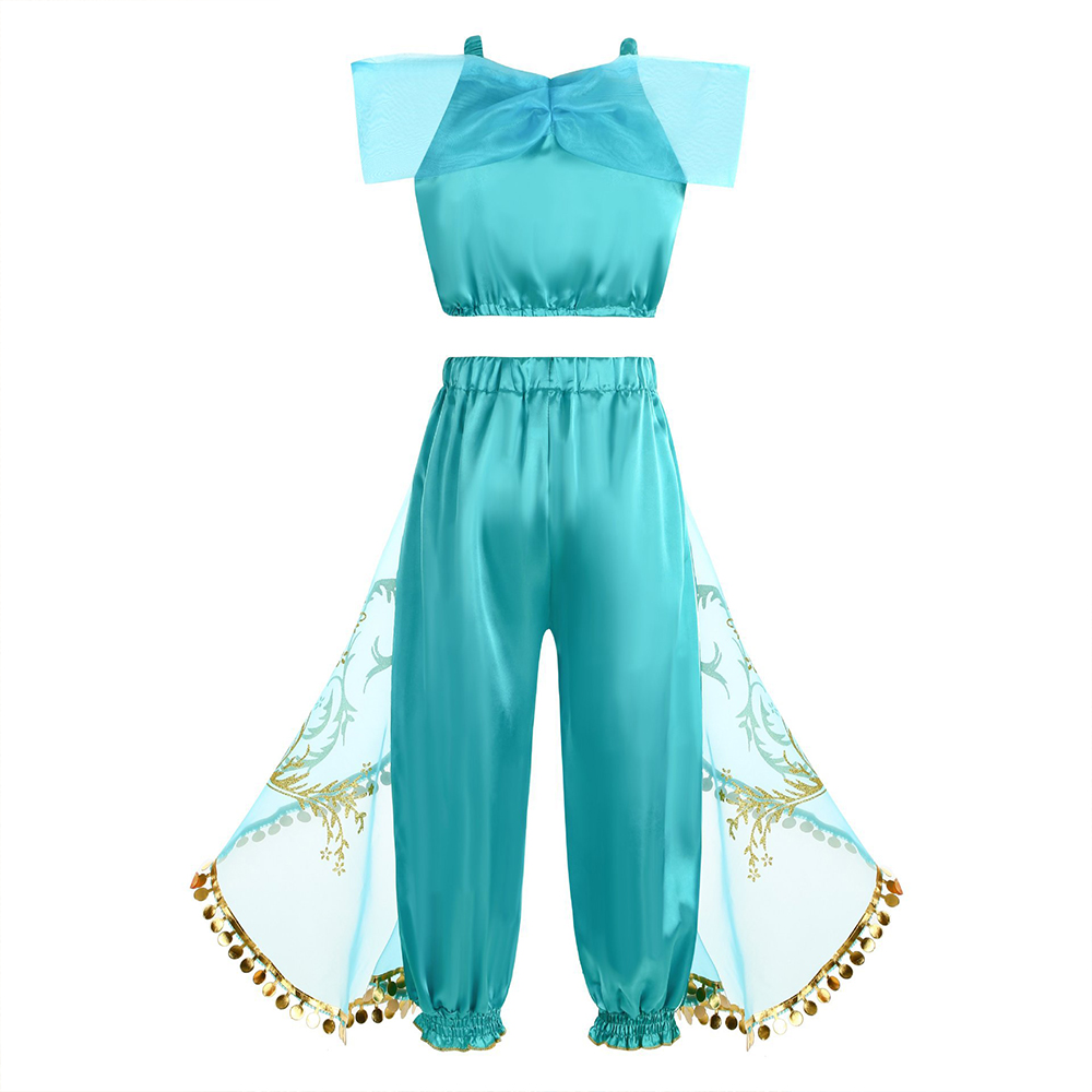 Girls Jasmine Fantasy Costume  - Summer Clothing For Kids Girls review and price