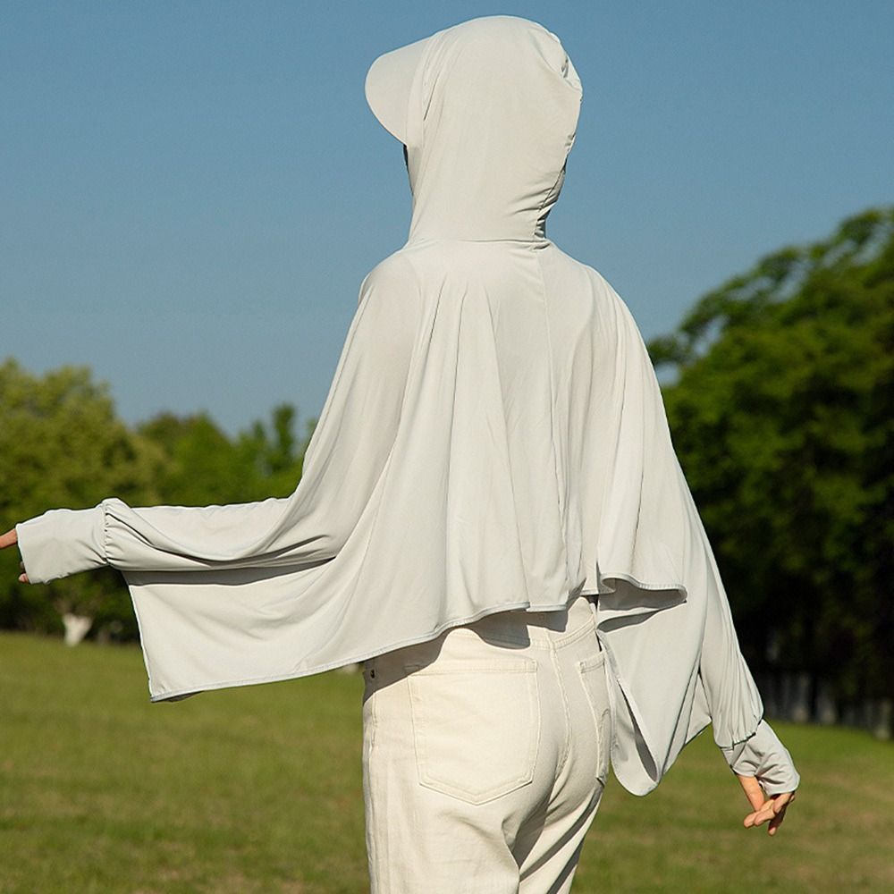 Ice Silk Sunscreen Shawl Long  - Summer Clothing Drive review and price