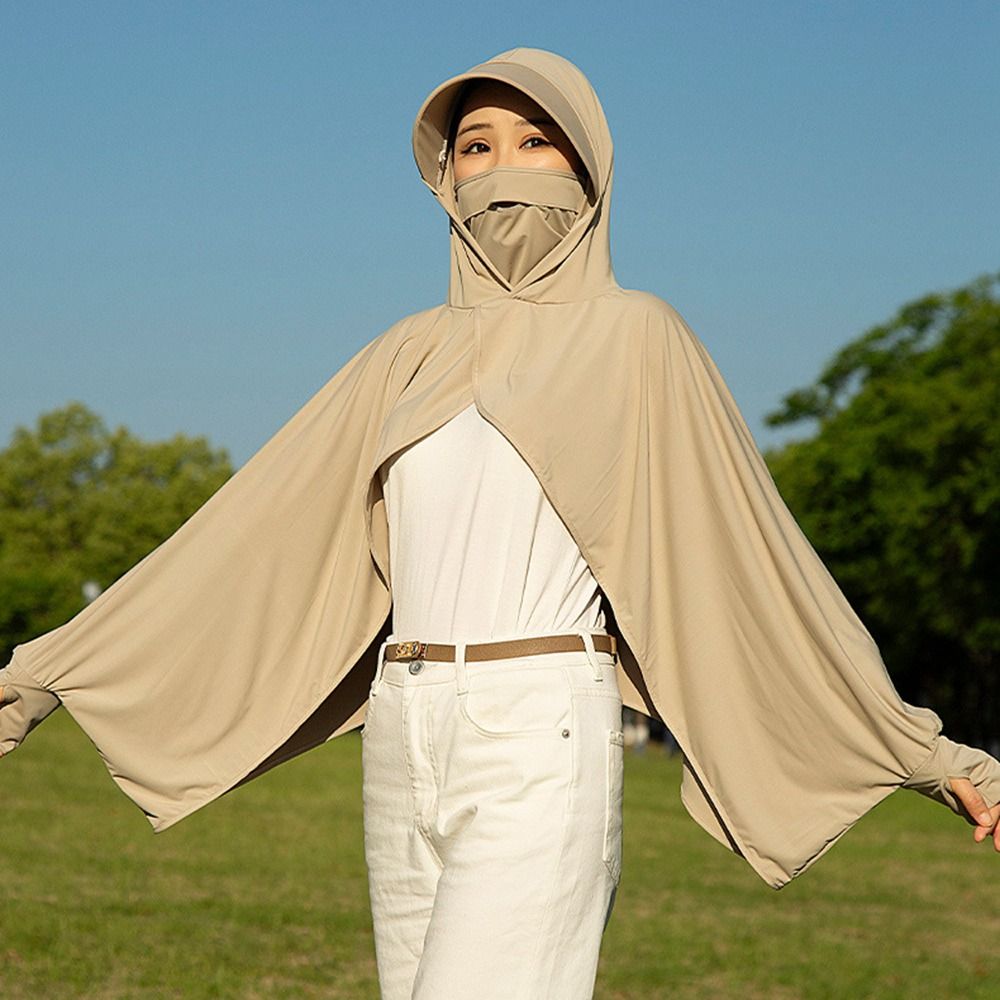 Ice Silk Sunscreen Shawl Long  - Summer Clothing Drive review and price