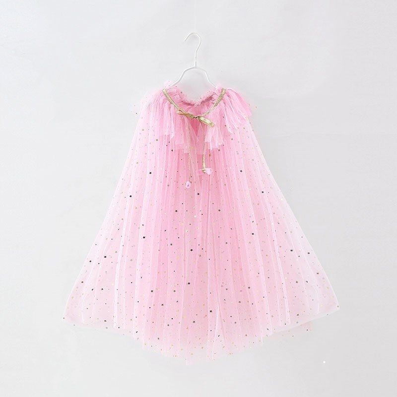Girls Princess Cape Children C - Summer Clothing For Kids Girls review and price