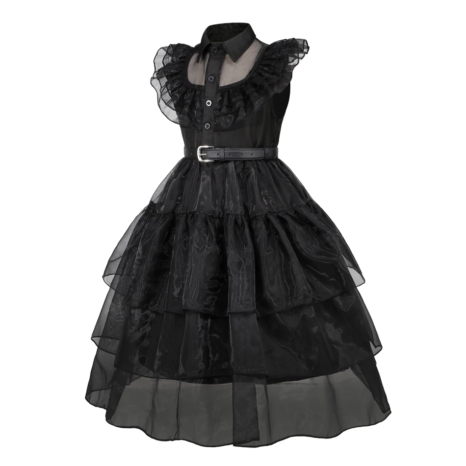 Black Costumes Dress for Girls - Summer Clothing For Kids Girls review and price