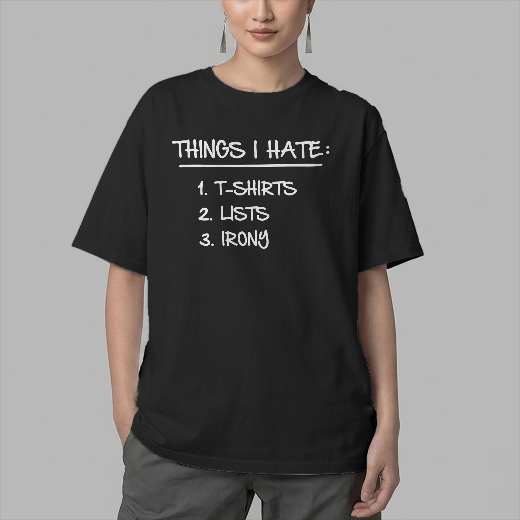 List of Ironic Things I Hate T - Summer Clothing List review and price