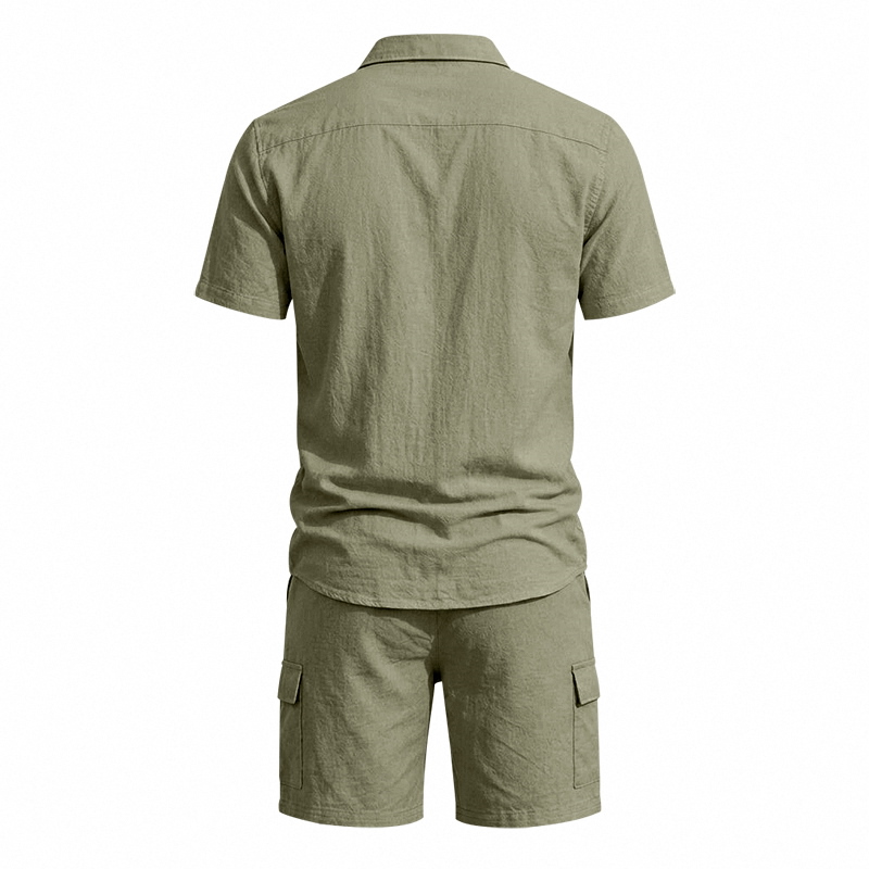 Men Summer American Linen Two  - Summer Clothing Trends review and price
