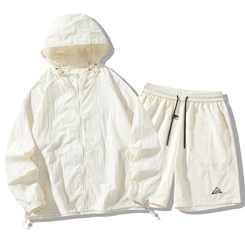Ice Silk Outdoor Sun Protectio - Summer Clothing Sets Women review and price