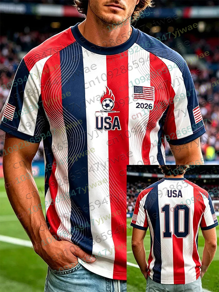 2026 America Soccer Jersey for - Summer Clothing For Teens review and price